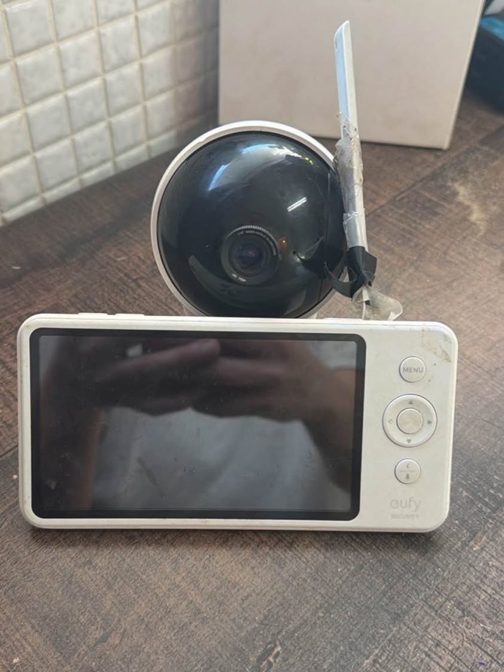 Eufy Security Video Monitor and Dome Camera - White/Black